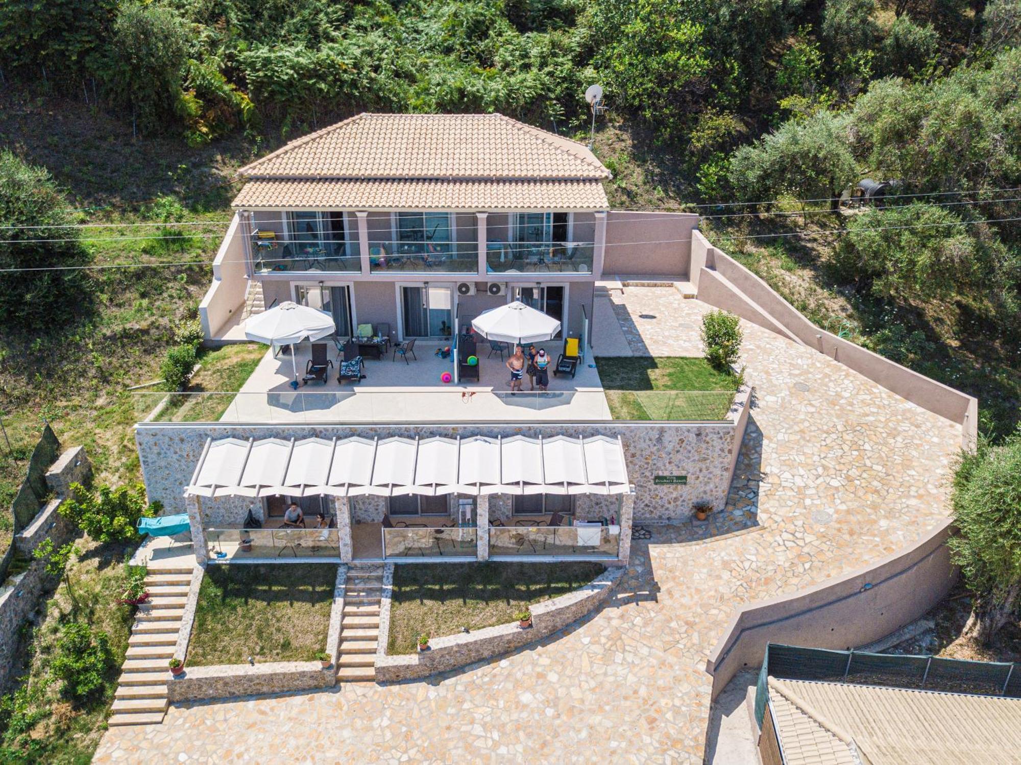 Villa Boukari Beach Mpoukaris Exterior photo
